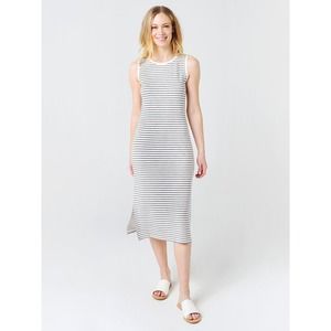 BB Dakota French Toast Striped Dress, small